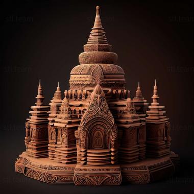 3D model Stupa (STL)